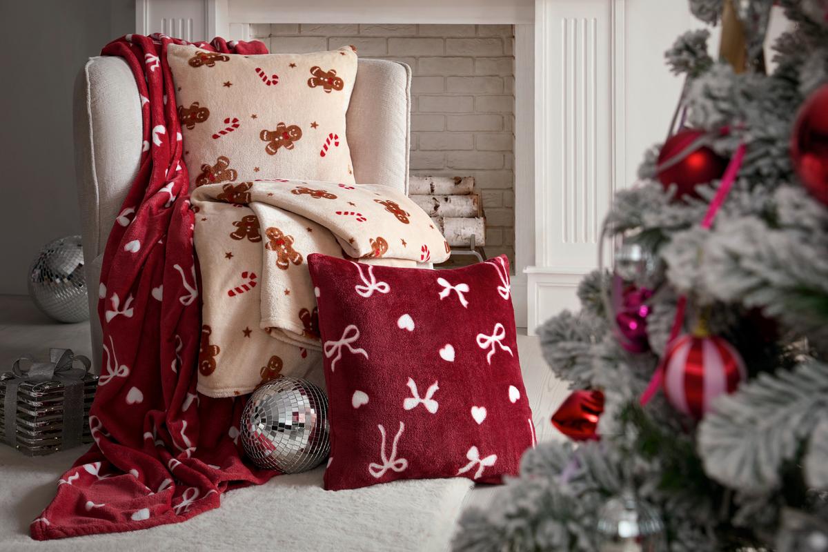 MÄKKÁ DEKA JASPER - krémová, textil (140/180cm) - Mömax