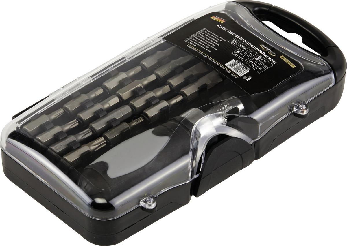 Csavarkihajtó Készlet 21 Részes - ezüst, Konventionell, fém