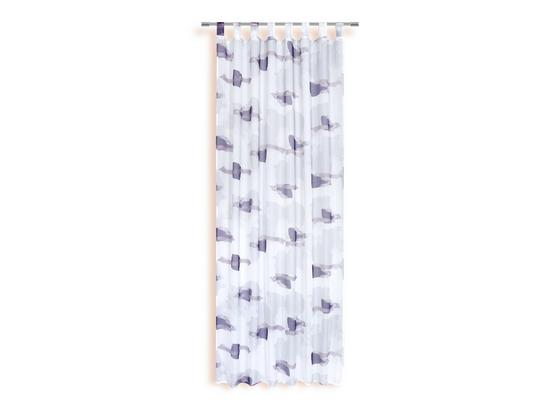 Kombivorhang Nadine - Lila/Terra cotta, KONVENTIONELL, Textil (140/245cm) - Ombra Kombivorhang Nadine - Lila/Terra cotta, KONVENTIONELL, Textil (140/245cm) - Ombra