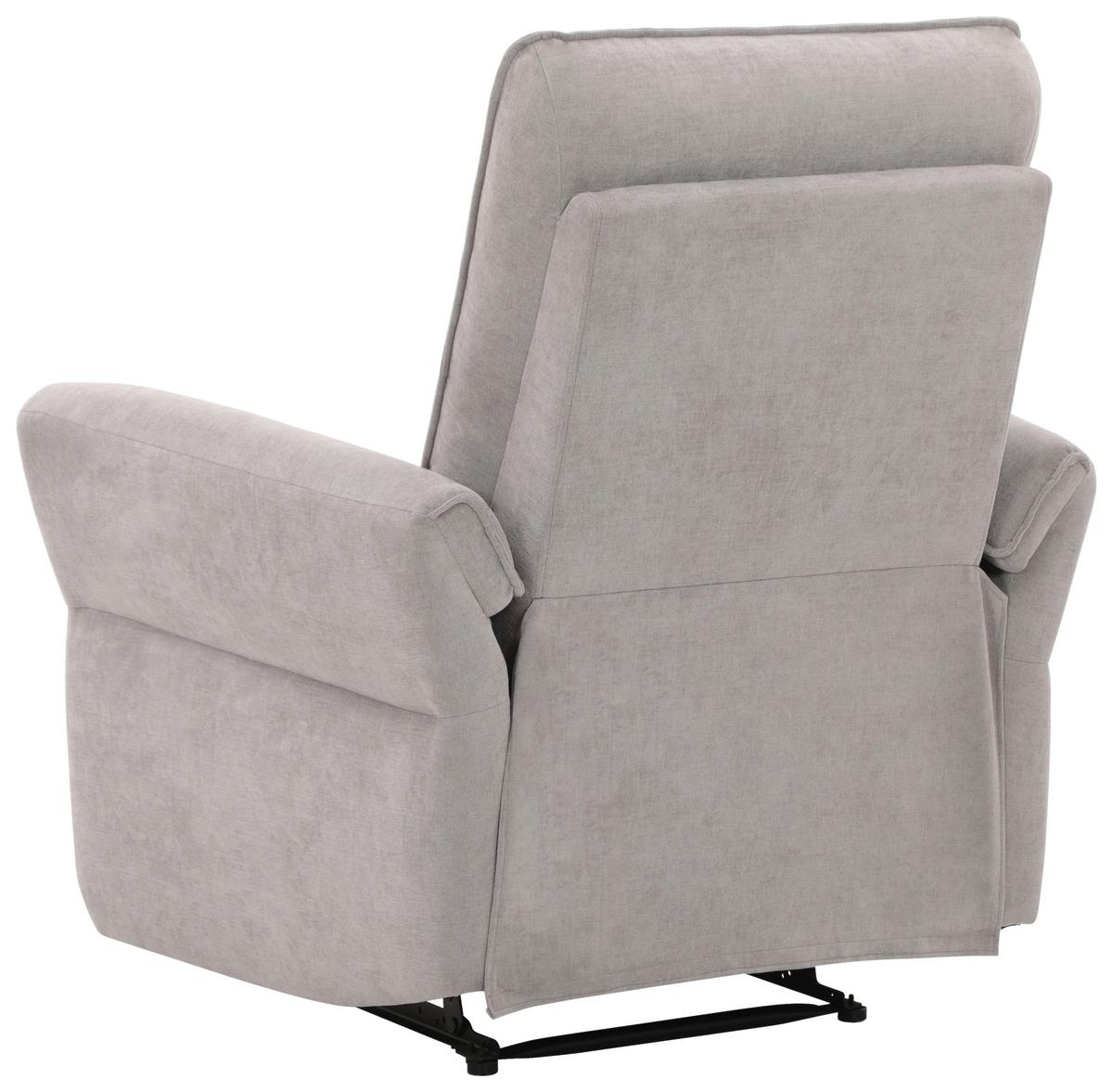 Relax Fotel Redon - szürke, Basics, textil/fa (85/103/92cm) - Livetastic