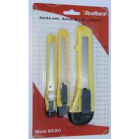 Vágószike Készlet 3db - Konventionell, fém (16/12/1,5cm)