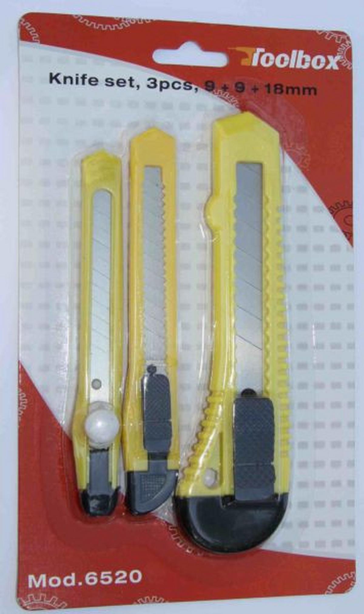 Vágószike Készlet 3db - Konventionell, fém (16/12/1,5cm)