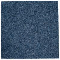 Teppichfliese Blau Solid Vel 50x50 cm Florhöhe 4 mm - Basics, Textil (50/50cm)