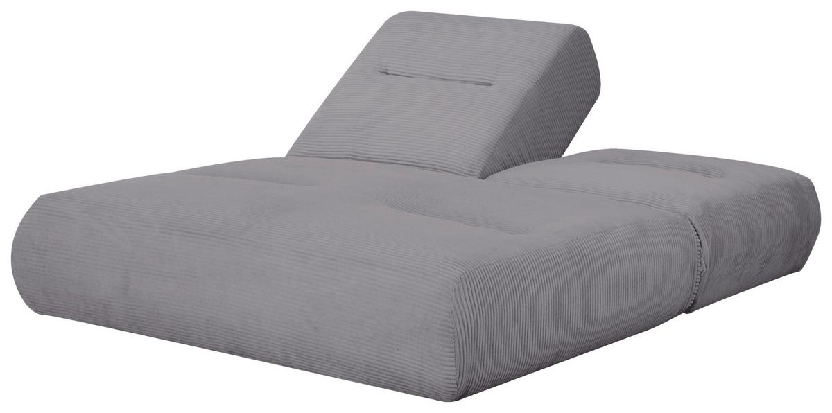 Schlafsofa Luna Grau B: 159 Cm - Grau, Design, Textil (159/88/160cm) - Livetastic