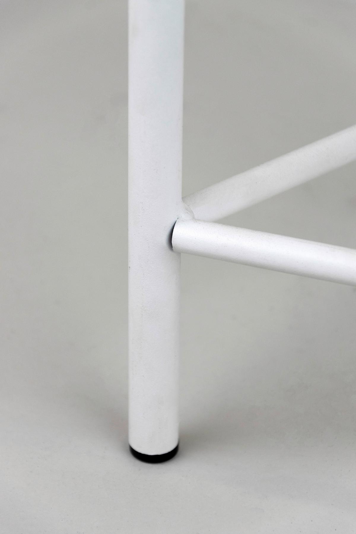 Blumenständer Aluminium Weiß Bxhxt: 23x25x23 Cm - Weiß, Basics, Metall (23/25/23cm)