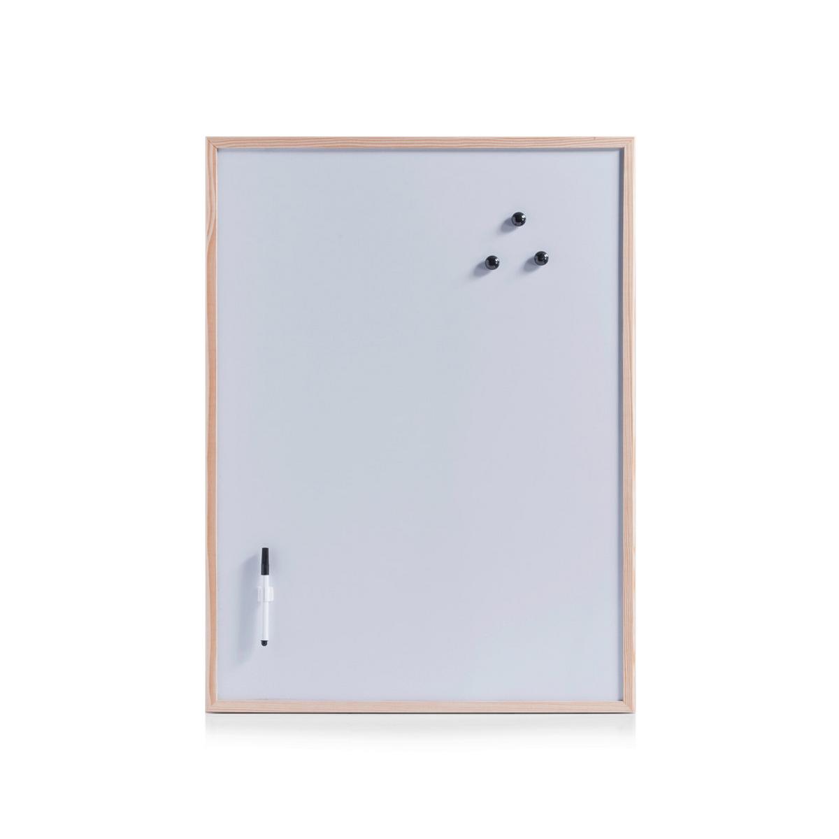 Magnettafel Silberfarben B: 60 Cm - Silberfarben, Basics, Metall (60/40/1,4cm) - Zeller Present