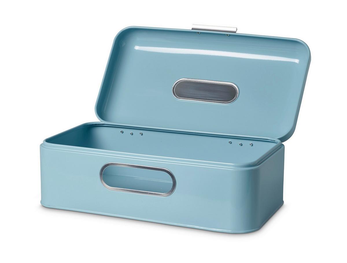 Brotkasten Ew-Bb-1005 - Hellblau, Basics, Metall (42/23/16,5cm) - Echtwerk