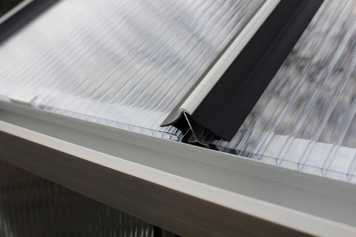 Gewächshaus-windsicherung 6700/7500 Hkp 4 Mm - Schwarz, Basics, Kunststoff (14,5/15/199,5cm)