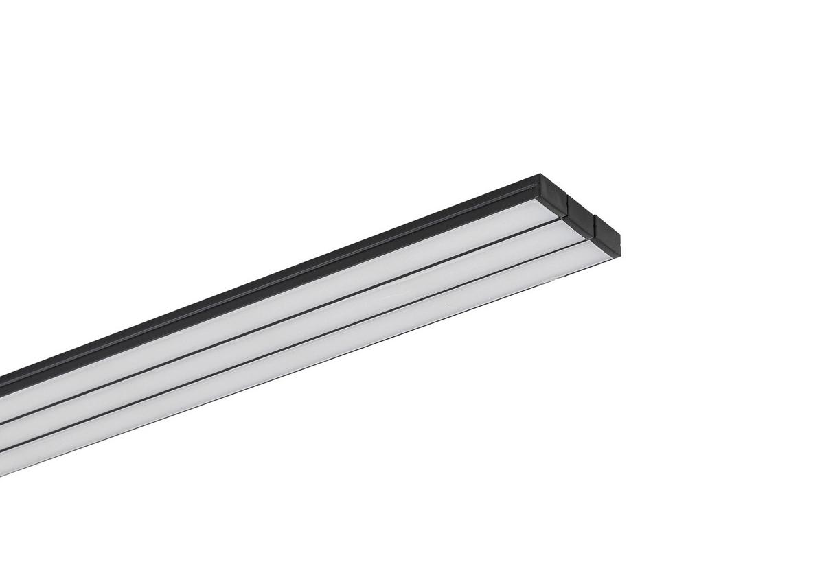 LED SVĚTELNÝ BOX NUMIK - černá, Moderní, plast (50/75/1,3/0,7cm) - Mömax