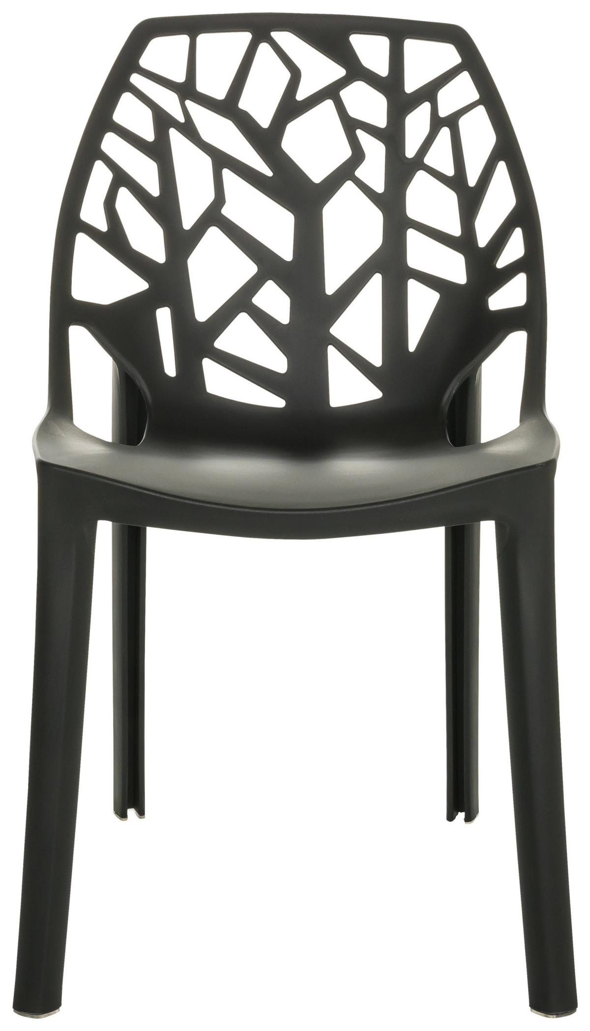 Stuhl Artifo Tri - Schwarz, Basics, Kunststoff (47/80/56cm) - MID.YOU