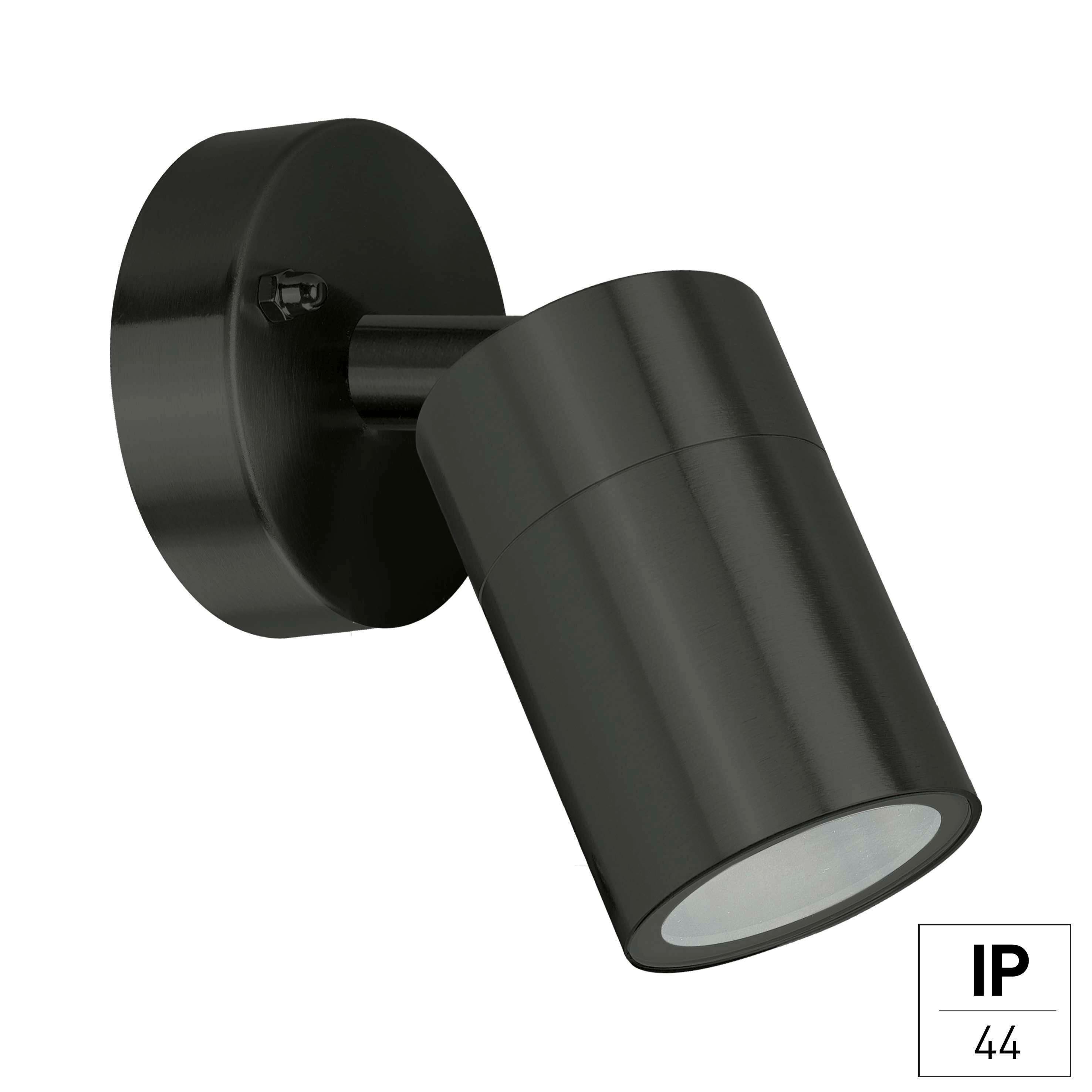 Außenwandleuchte 2528000201696 Sirius - Anthrazit, Design, Metall (9.6/8.5/14.4cm)