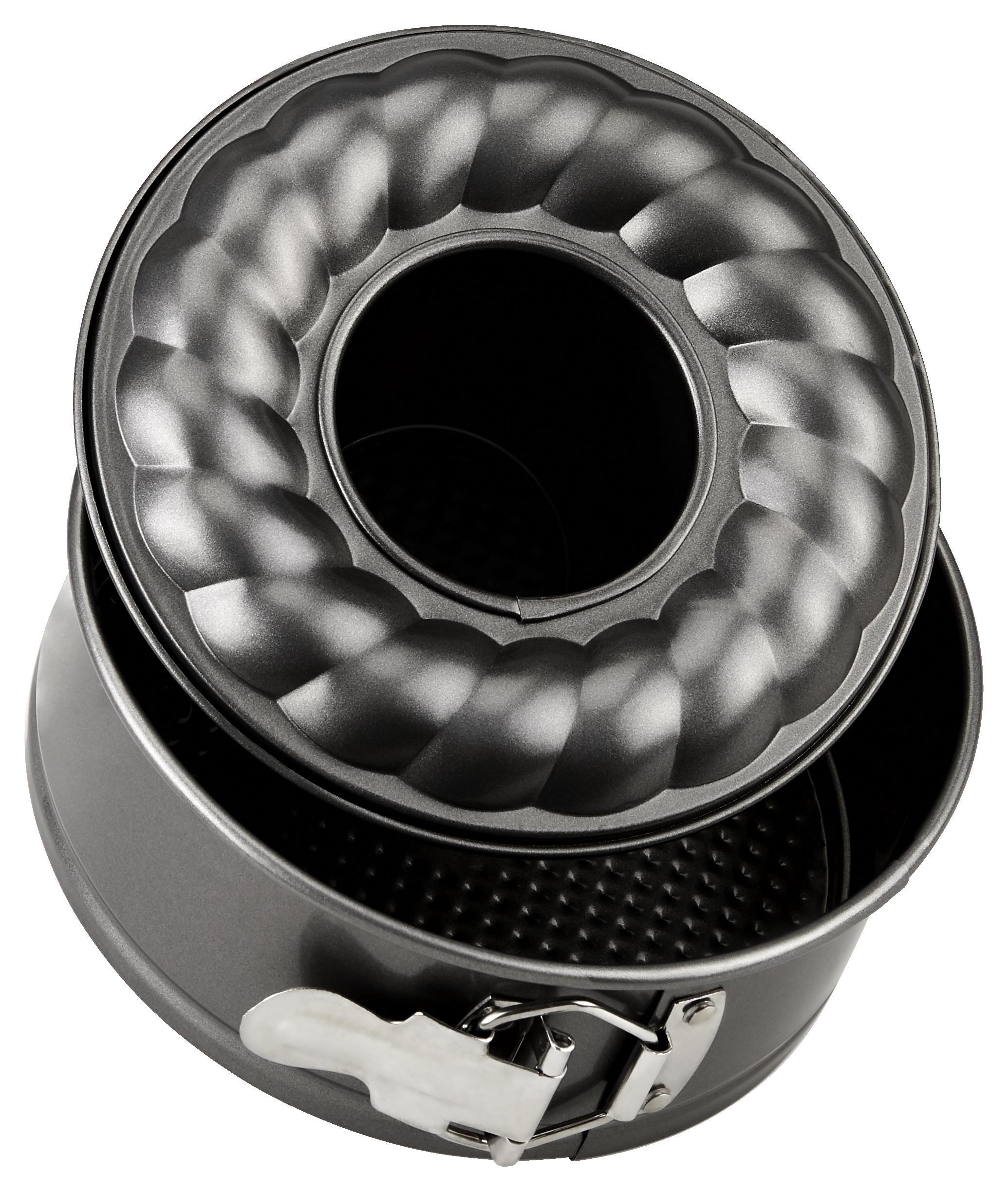 Kapcsos Tortaforma Riccarda - Szürke, romantikus/Landhaus, Fém (18/8,5cm) - James Wood