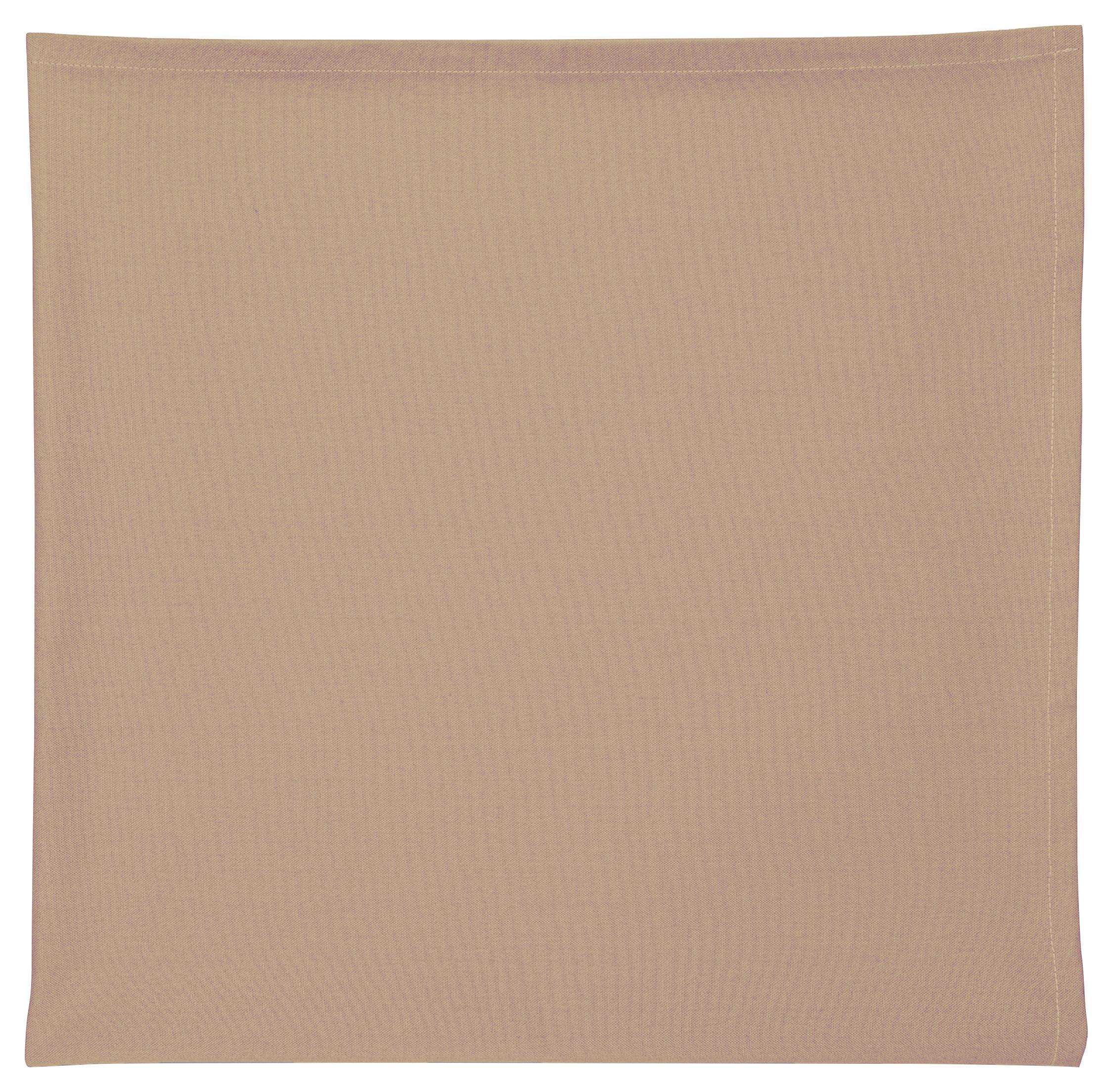 Tischdecke Alessa Sandfarben 80x80 Cm - Sandfarben, MODERN, Textil (80/80cm) - Luca Bessoni
