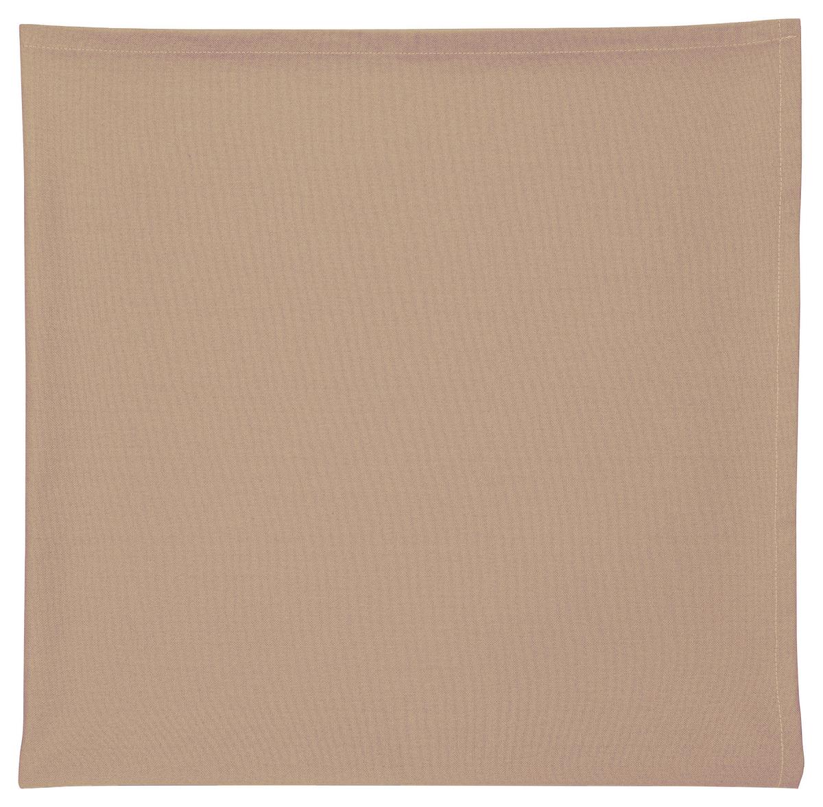 Tischdecke Alessa Sandfarben 80x80 Cm - Sandfarben, MODERN, Textil (80/80cm) - Luca Bessoni