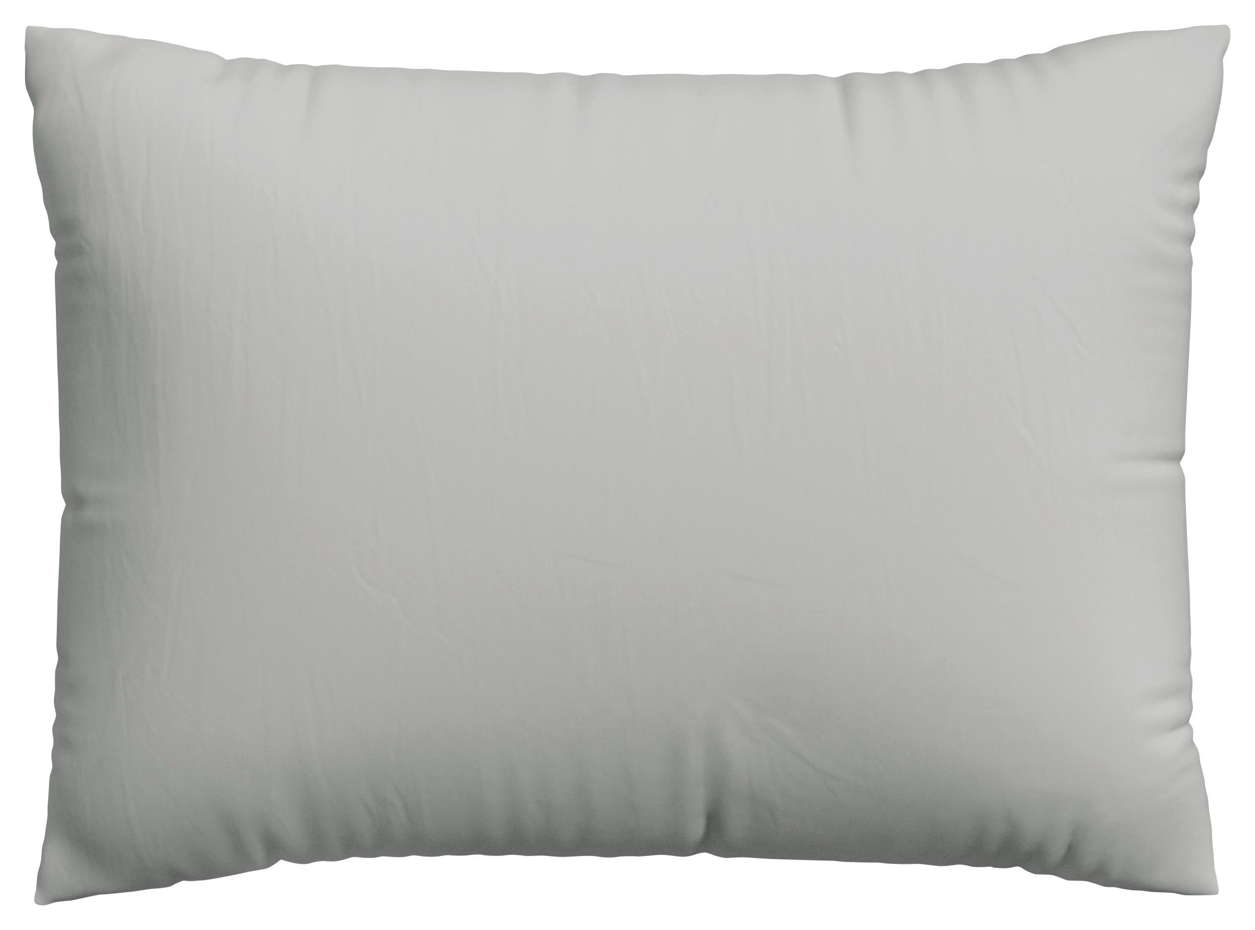 Kissenbezug Knitted 70x90 cm Jersey Hellgrau - Hellgrau, Basics, Textil (70/90cm) - Schlafgut