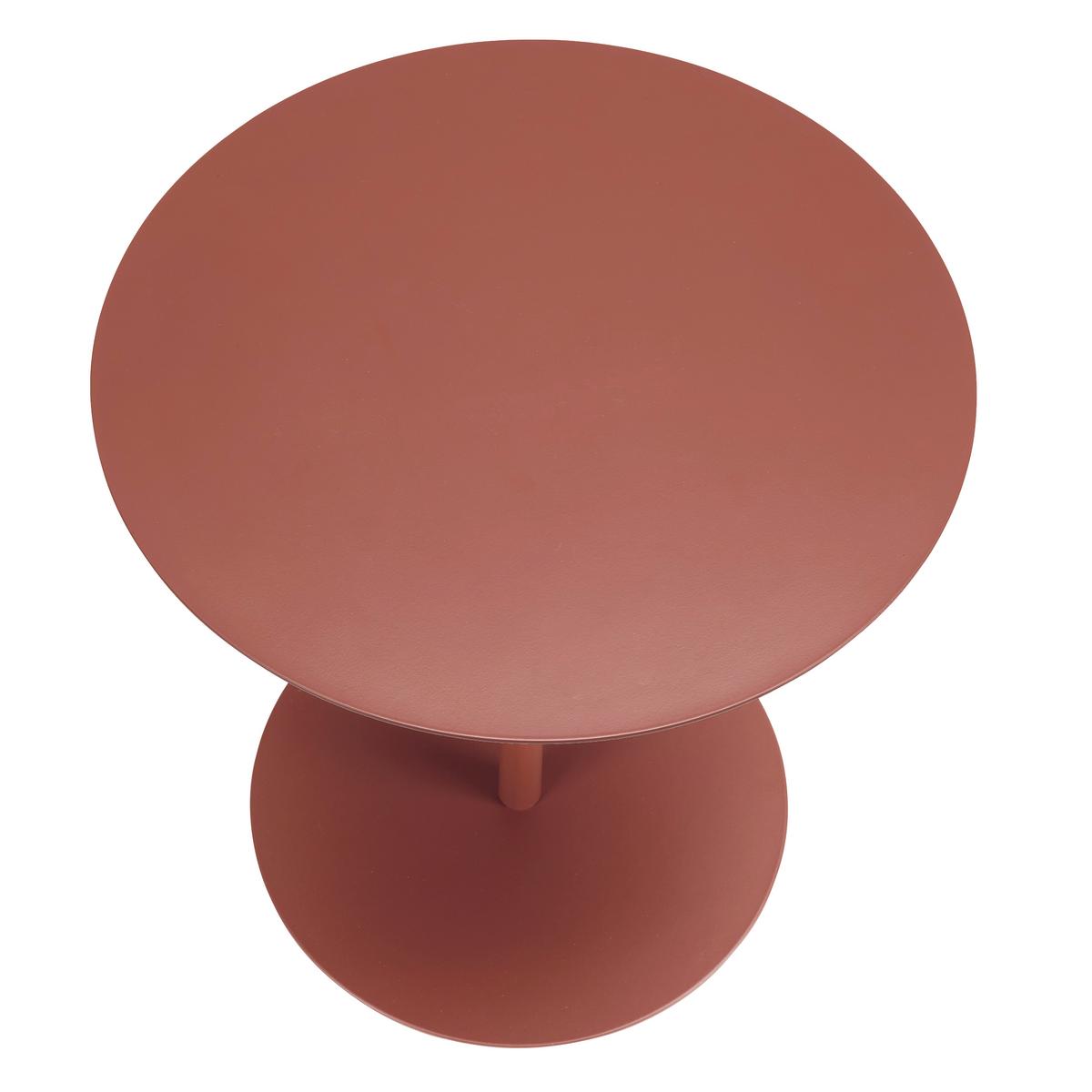 ODKLÁDACÍ STOLEK ROD - oranžová, Moderní, kov (40/43/40cm) - Mömax