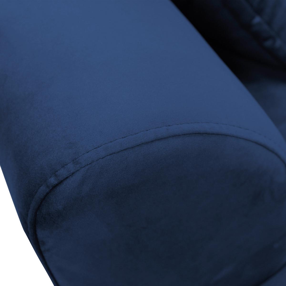 Eckschlafsofa Schlaffunktion Bello Royalblau - Blau/Royalblau, Design, Textil (187/277cm) - Livetastic