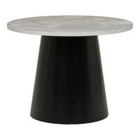 Couchtisch Brito Greige B: 60cm - Greige/Schwarz, Design, Holzwerkstoff (60/60/45cm) - MID.YOU