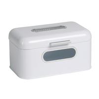 Brotkasten Aus Metall Small Lbh: Ca. 30x20x16,5 Cm - Weiß, Trend, Metall (30/20/16,5cm) - Echtwerk