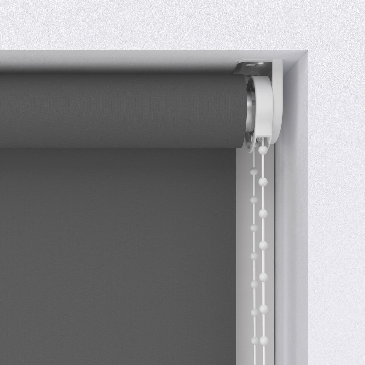Rollo 120x190 cm mit Kettenzug - Anthrazit, Basics, Kunststoff (120/190cm)