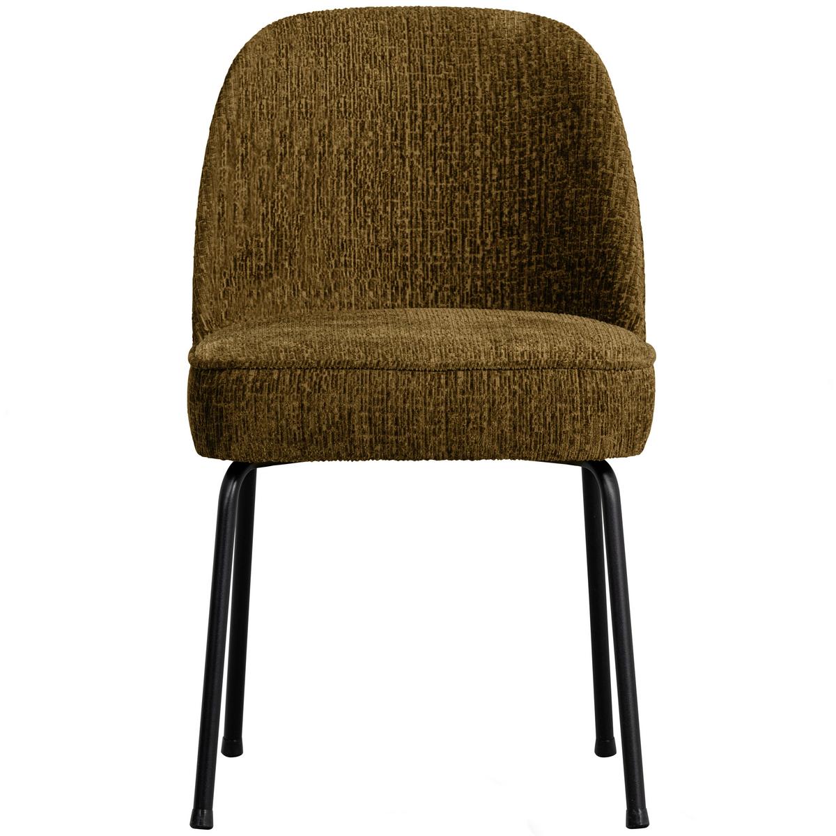 Stuhl-Set Vogue Gelb B: 50cm - Gelb/Schwarz, MODERN, Textil/Metall (50/83/57cm) - Livetastic