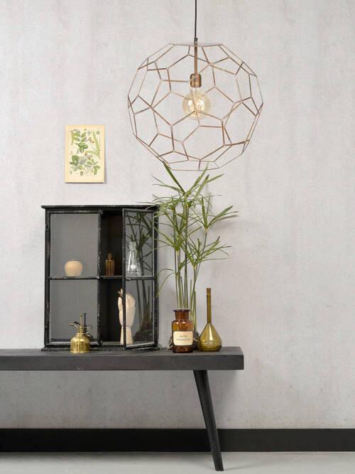 Hängeleuchte Marrakesh Kupferfarben D: 55 cm - Kupferfarben, Basics, Metall (55/250/55cm) - It's about Romi