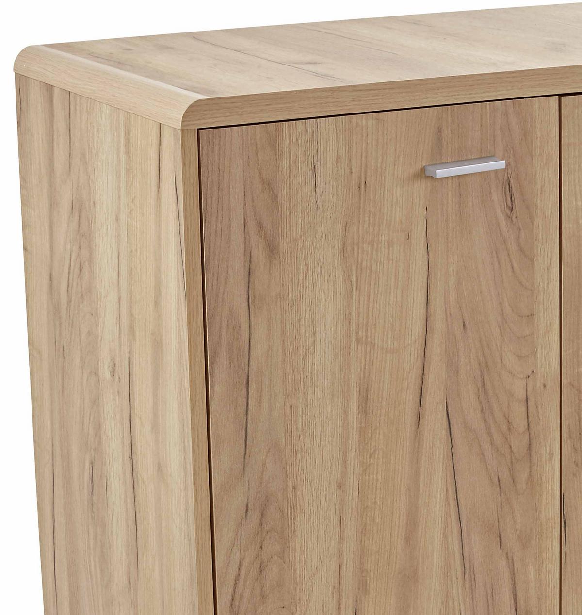 Komód Fontana 89/88 Cm - tölgyfa, Modern, faalapú anyag (89/87/40cm)