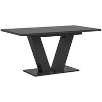 Ausziehtisch Marlon 150 AZ grau auf 190 cm ausziehbar - Grau, Trend, Holzwerkstoff (150-190/90/75cm) - MID.YOU
