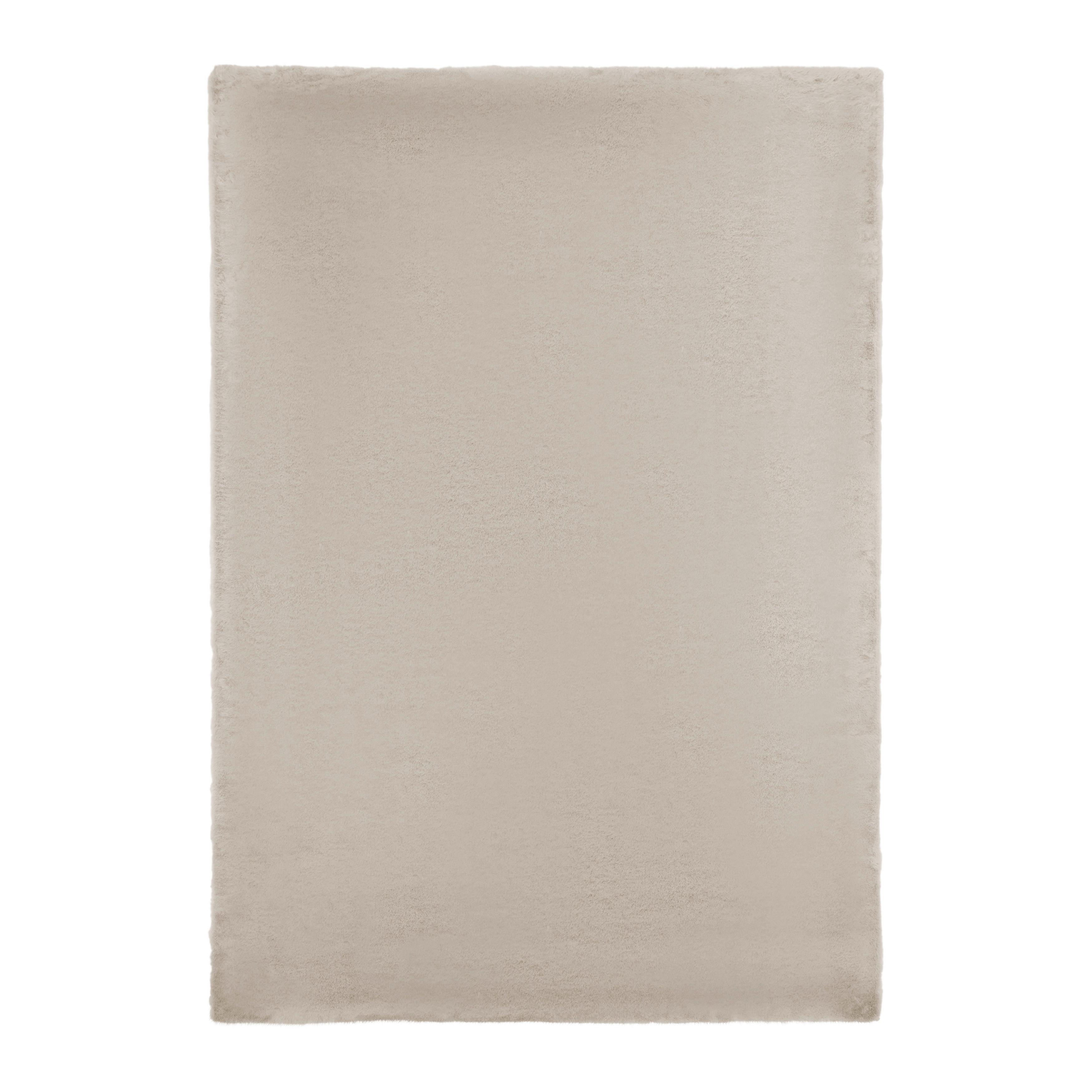 UMELÁ KOŽUŠINA CAROLINE 1 - svetlosivá, Konventionell, textil (80/150cm) - Mömax