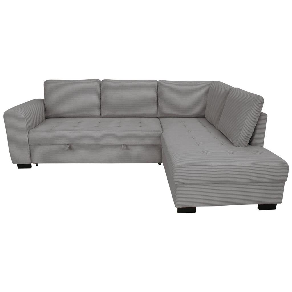 Ecksofa John Grau S: 239x178 cm
