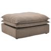 Hocker Aurora - Schwarz/Braun, Trend, Textil (90/46/105cm) - Livetastic