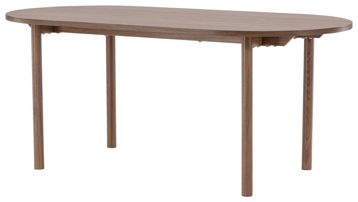 Esstisch Andy - Braun, Design, Holzwerkstoff/Metall (180/90/75cm) - Livetastic