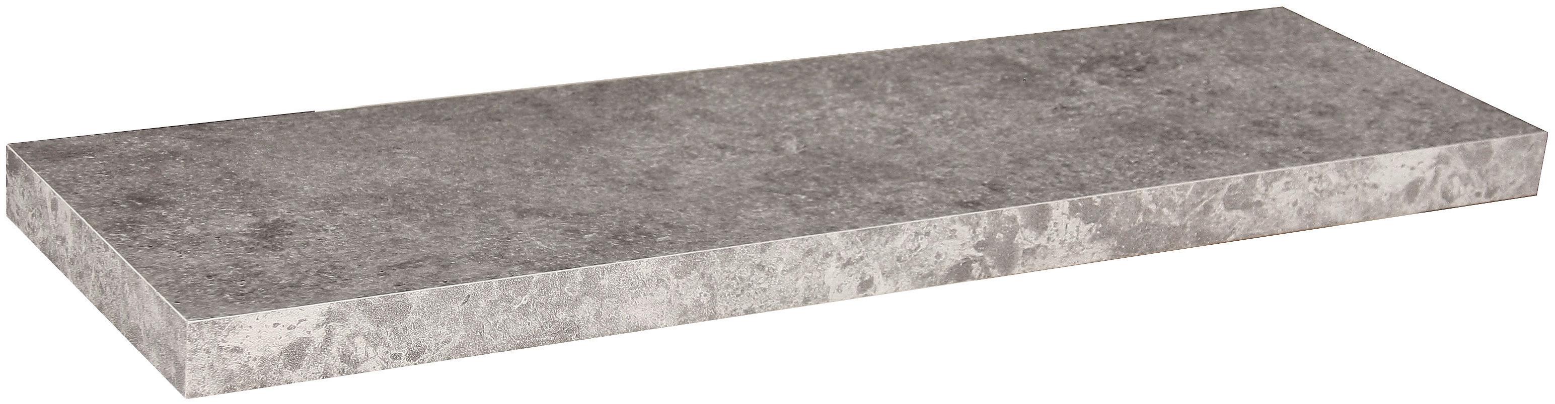 Wandboard Simple B: 80 cm Betonoptik - MODERN, Holzwerkstoff (80/3,8/23,5cm)