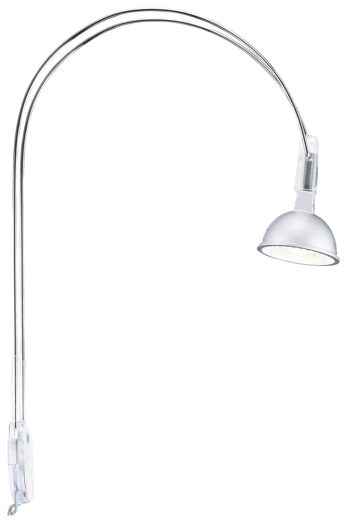 Spiegelleuchte Galeria Chromfarben 4 W 2-Flammig - Chromfarben, Design, Metall (2,5/30/18cm) - Paulmann