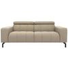 2-sitzer-sofa Cunelli Schlammfarben Webstoff - Schlammfarben/Schwarz, Design, Textil (208/79/104cm) - MID.YOU