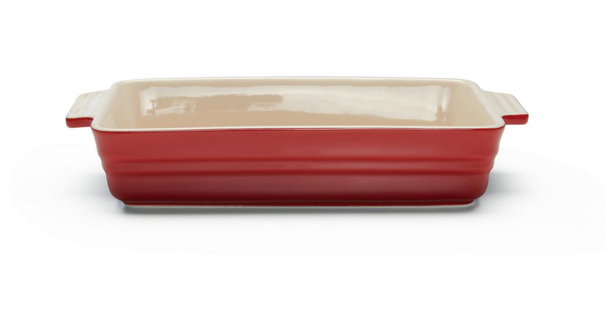 zapekacia misa ELISA - L - červená, Konventionell, keramika (37,7/20,9/6,9cm) - Modern Living
