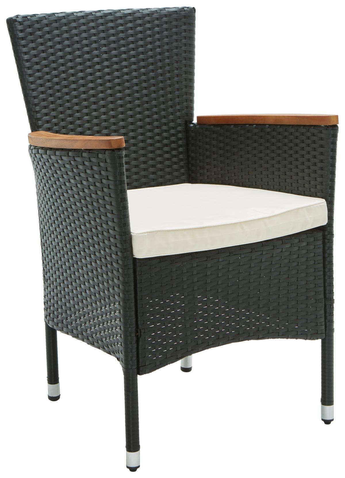 Kertibútor-garnitúra Moa - bézs/barna, Modern, műanyag/textil - James Wood