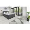 Boxspringbett Grenada Schwarz Lf: 180x200 cm - Schwarz, MODERN, Textil (180/200cm) - Livetastic