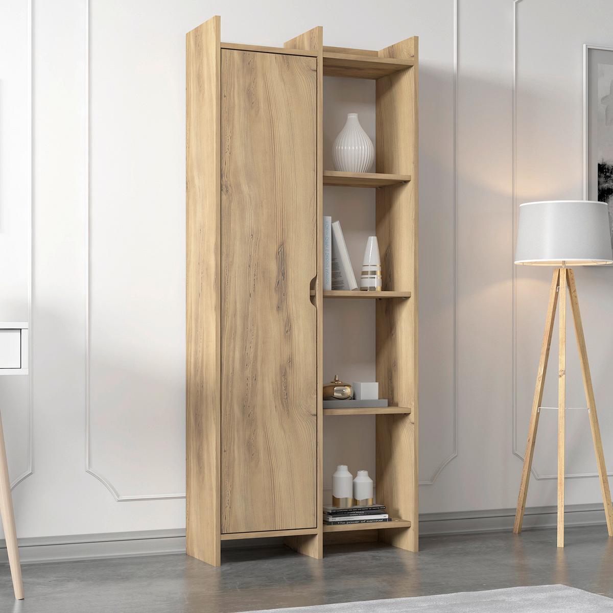 Regal Offer Grau B: 70 cm - Grau, Design, Holzwerkstoff (70/180/30cm) - Livetastic