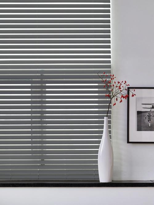 Jalousie 90x175 cm mit Schnurzug und Wendestab - Anthrazit, Design, Kunststoff (90/175cm)
