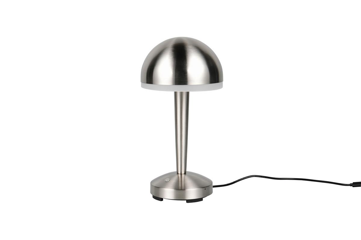 Led-tischleuchte, Nickel R54541107 - Transparent/Nickelfarben, Basics, Kunststoff/Metall (15,4/29,5cm)