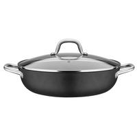 Gusseisenpfanne Robusta Gusseisen, Schwarz, Ø: 30cm - Schwarz, Basics, Metall (30cm) - GSW