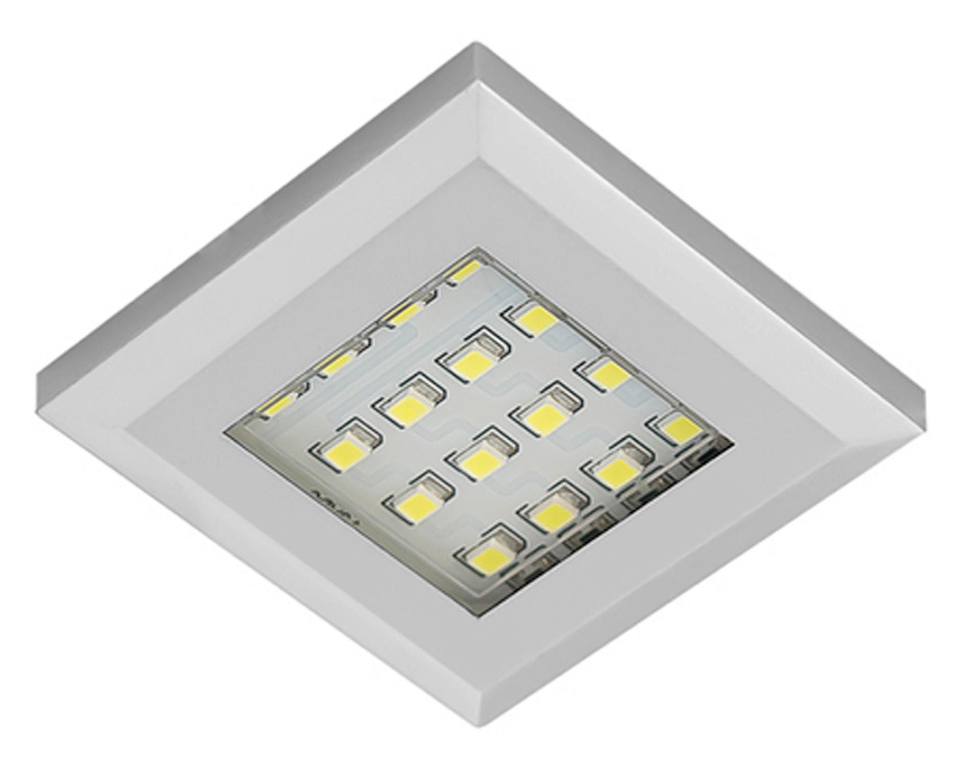 Schrankbeleuchtung Silberfarben B: 53 Cm - Silberfarben, Basics, Kunststoff (53/53/7cm) - MID.YOU