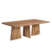 COUCHTISCH Akazie Natur B: 130cm - Naturfarben, Design, Holz (130/70/45cm) - MID.YOU