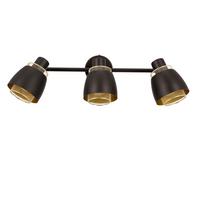 Strahler 93-13767 Aleksandria - Goldfarben/Schwarz, Design, Metall (57.5/10/18,5cm)