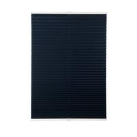 PLISSEE Free Dunkelblau B: 100 cm - Dunkelblau, Basics, Textil (100/130cm) - Homeware