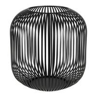 Lampáš Jola,P/V:27/27,5cm,čierna - čierna, kov (27/27,5cm) - Premium Living