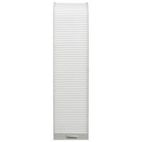 Aktenschrank Hellgrau/Weiß B: 46 cm - Hellgrau/Weiß, MODERN, Holzwerkstoff/Kunststoff (46/192/44cm) - Livetastic