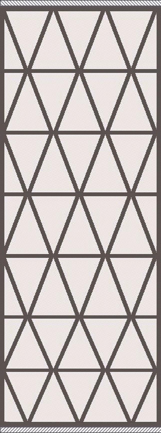 KOBEREC TKANÝ NA PLOCHO Phoenix 2, 80/200cm - barvy stříbra/antracitová, Moderní, textil (80/200cm) - Modern Living