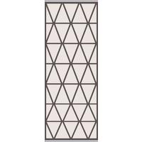 KOBEREC TKANÝ NA PLOCHO Phoenix 2, 80/200cm - barvy stříbra/antracitová, Moderní, textil (80/200cm) - Modern Living